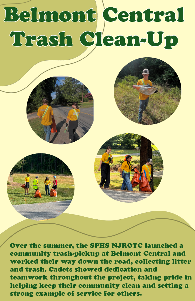 Belmont Central Trash Clean-Up July 15 2025