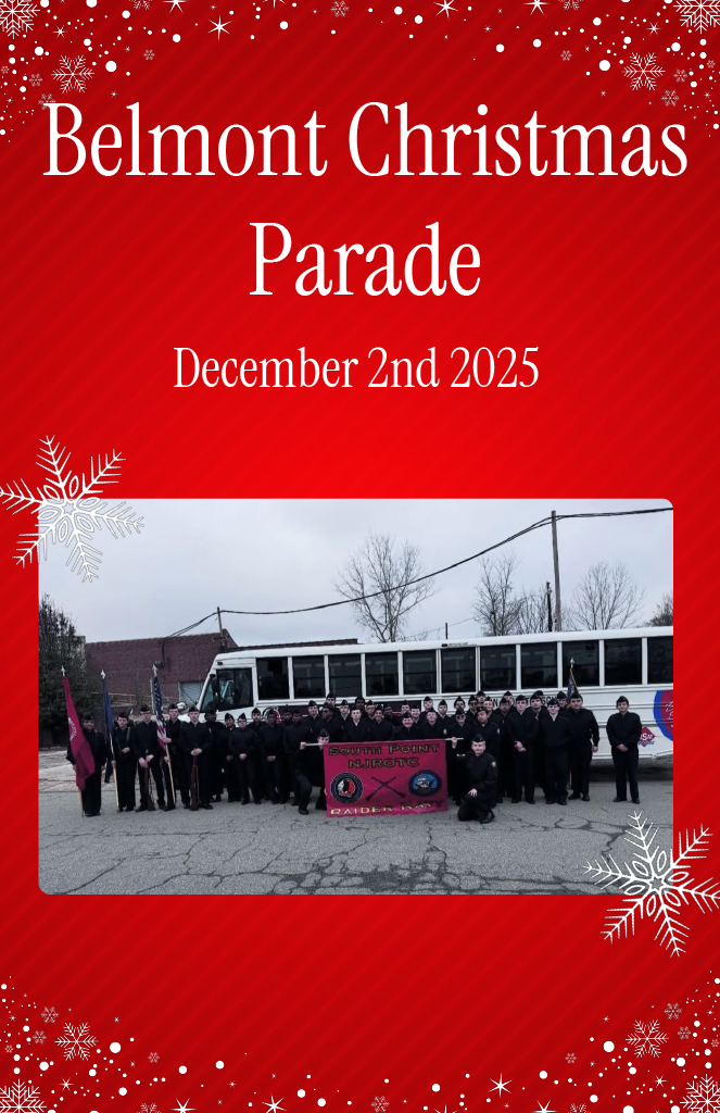 Belmont Christmas Parade Dec 2 2025