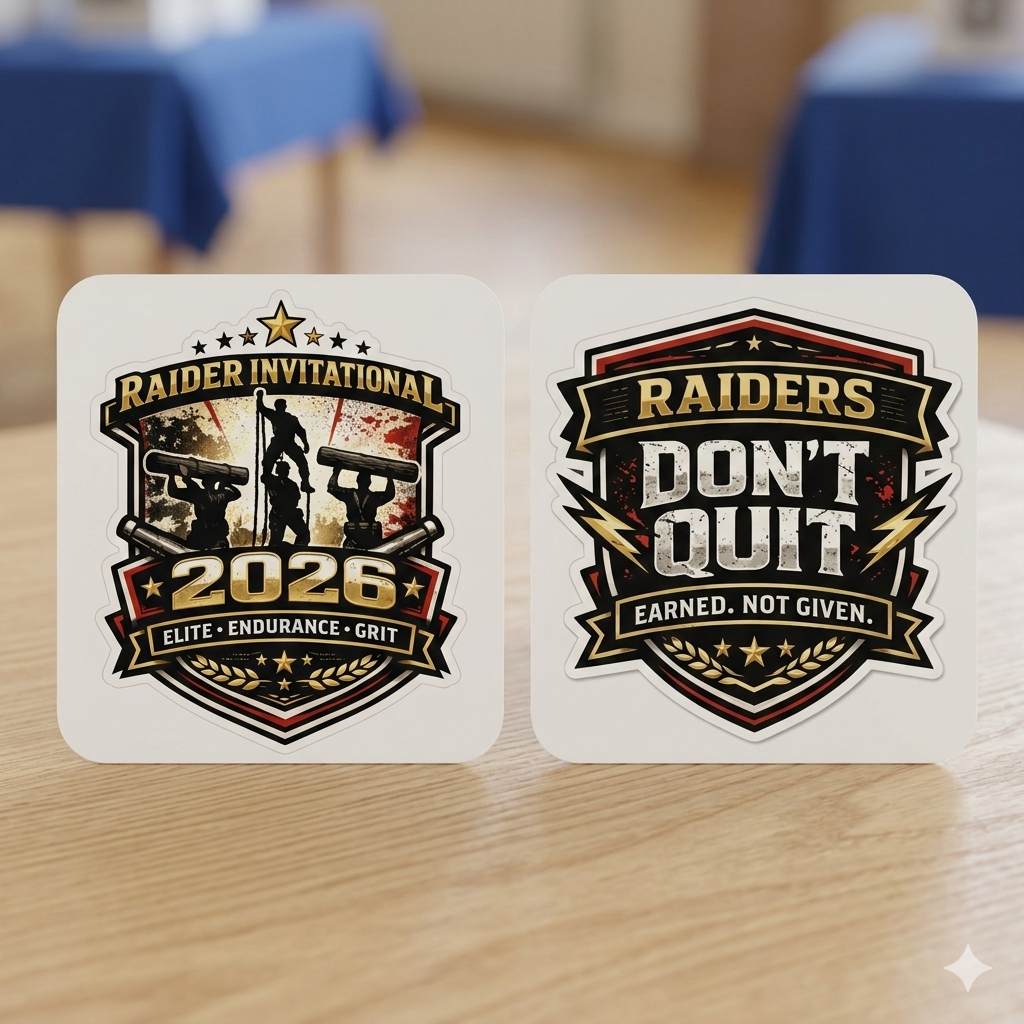 Raider Stickers